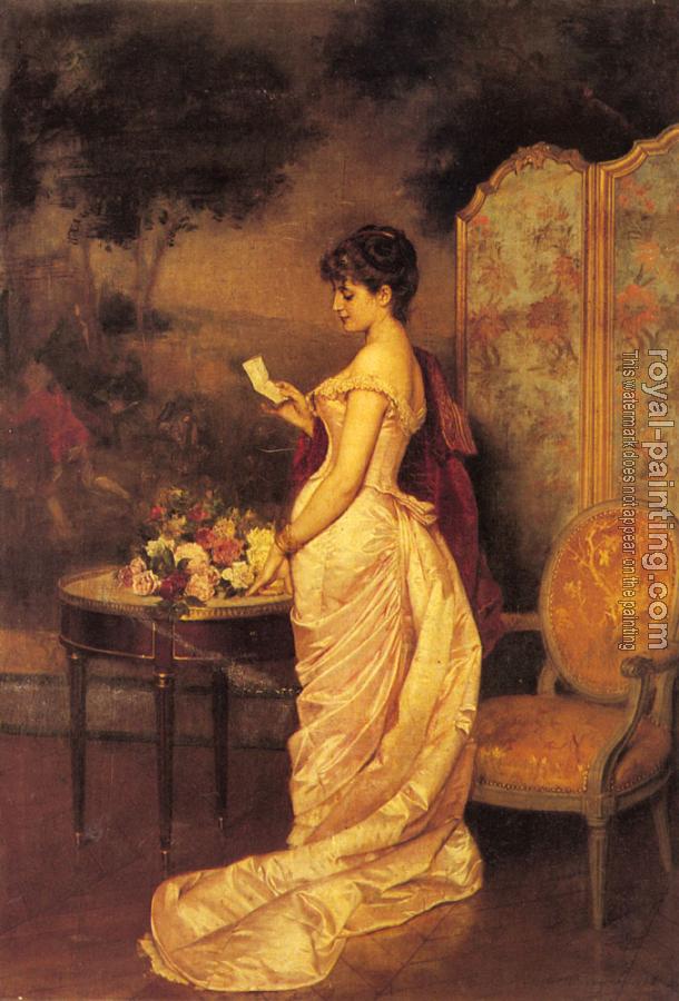 Auguste Toulmouche : The Love Letter II Auguste Toulmouche : The Love Letter II